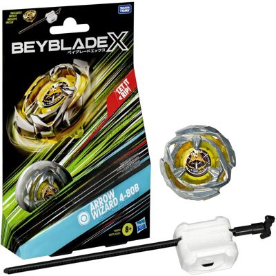 Beyblade - Arrow Wizard 4-80B - Type d'endurance - Battling Top - Publicité Beyblade - Arrow Wizard 4-80B - Type d'endurance - Battling Top - Publicité
