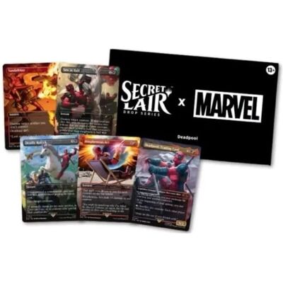Magic: The Gathering Secret Lair x Marvel Deadpool Nonfoil Magic: The Gathering Secret Lair x Marvel Deadpool Nonfoil
