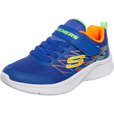 Skechers Παιδικά Microspec Texlor - Όλο το χρόνο Μπλε/Λευκά παπούτσια Skechers Παιδικά Microspec Texlor - Όλο το χρόνο Μπλε/Λευκά παπούτσια