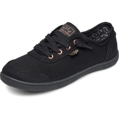 Skechers Bobs B Cute Sneakers - Dames Zwart 6.5 US Breed Skechers Bobs B Cute Sneakers - Dames Zwart 6.5 US Breed