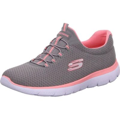SKECHERS Summits Grau Rosa Slip-On Sneaker - Sneaker SKECHERS Summits Grau Rosa Slip-On Sneaker - Sneaker
