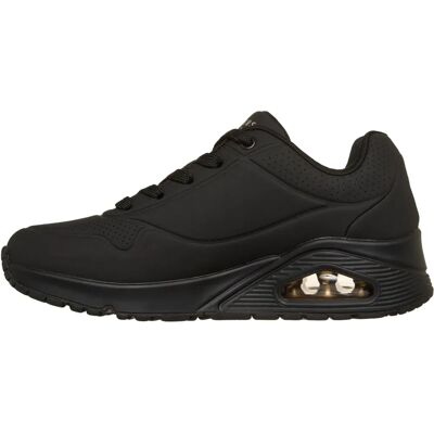 Skechers 73690WBBK Women's All-Year Black Shoes - Shoes Skechers 73690WBBK Women's All-Year Black Shoes - Shoes