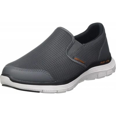Skechers Herren Grau Slip-On Turnschuhe - Flex Advantage 4.0 - Turnschuhe Skechers Herren Grau Slip-On Turnschuhe - Flex Advantage 4.0 - Turnschuhe