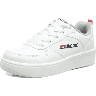 Skechers Weiße Kindersneaker - Alljährliche Schuhe Skechers Weiße Kindersneaker - Alljährliche Schuhe
