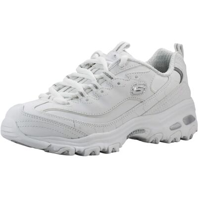 Skechers D'Lites-Play On Bianco - Scarpe da ginnastica Skechers D'Lites-Play On Bianco - Scarpe da ginnastica