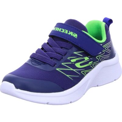 Skechers Kinder Navy Microspec Texlor - Ganzjährig Schuhe Skechers Kinder Navy Microspec Texlor - Ganzjährig Schuhe