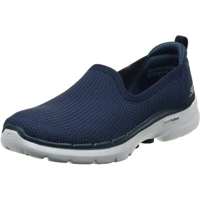 Skechers Go Walk 6 Modell 124505NVY Navy Slip-On Schuhe - Schuhe Skechers Go Walk 6 Modell 124505NVY Navy Slip-On Schuhe - Schuhe