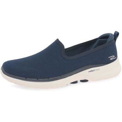 Baskets Slip-On Navy Skechers Go Walk 6 - Baskets - Publicité Baskets Slip-On Navy Skechers Go Walk 6 - Baskets - Publicité