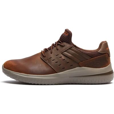 Skechers Delson 3.0 Ezra Marrone - Sneakers casual Skechers Delson 3.0 Ezra Marrone - Sneakers casual