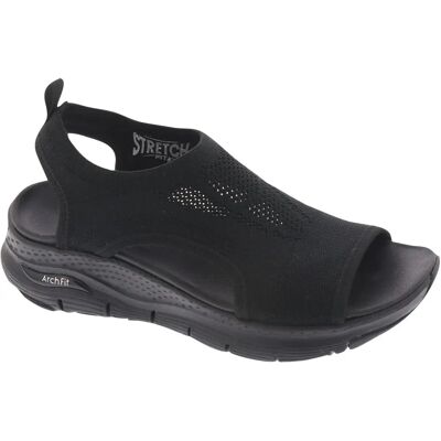 Sandales Skechers City Catch - noires - Publicité Sandales Skechers City Catch - noires - Publicité