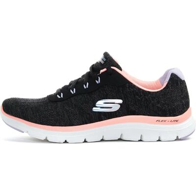 Skechers Flex Appeal 4.0 Fresh Move Black Coral - Trainer Skechers Flex Appeal 4.0 Fresh Move Black Coral - Trainer