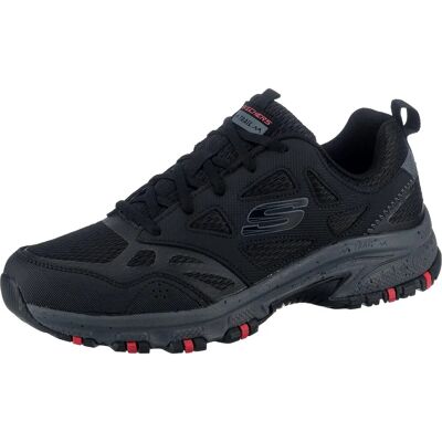 Skechers Mens Hillcrest Lace Up Leather Trainers Shoes - Black/Charcoal - 42 Skechers Mens Hillcrest Lace Up Leather Trainers Shoes - Black/Charcoal - 42