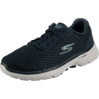 Skechers GO Walk 6 Iconic Vision - Nordic walking Damenschuhe blau/navy Skechers GO Walk 6 Iconic Vision - Nordic walking Damenschuhe blau/navy