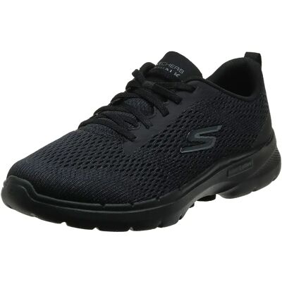 Skechers Schwarze Go Walk 6 Bold Vision Schuhe - Trainingssneaker Skechers Schwarze Go Walk 6 Bold Vision Schuhe - Trainingssneaker