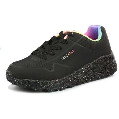 Skechers Uno Lite Rainbow Speckle Barnskor - Barnskor Skechers Uno Lite Rainbow Speckle Barnskor - Barnskor