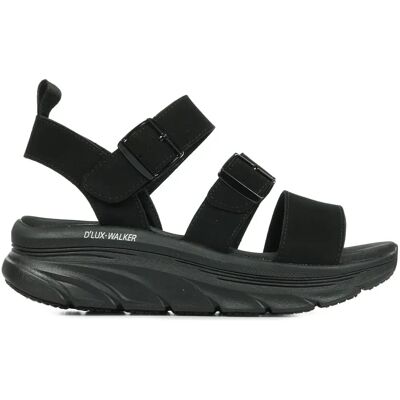 Skechers D'lux Walker Retro Cosmos Sandale noire - Publicité Skechers D'lux Walker Retro Cosmos Sandale noire - Publicité