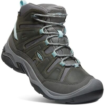 Bottes de randonnée KEEN Femmes Circadia Mid WP - Imperméables, Gris - Publicité Bottes de randonnée KEEN Femmes Circadia Mid WP - Imperméables, Gris - Publicité