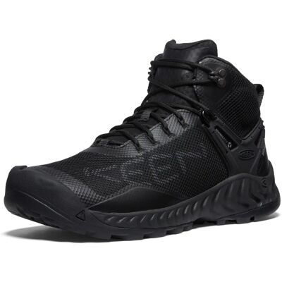 KEEN Nxis EVO MID WP Svarta Vandringsskor - Vandingsskor KEEN Nxis EVO MID WP Svarta Vandringsskor - Vandingsskor