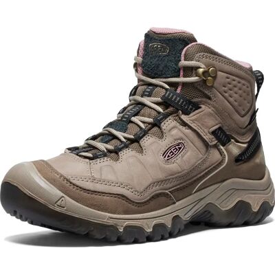Keen Womens Targhee IV Mid Vanntett - Brindle/Nostalgi Rose - Mål 6 - Vandresko Keen Womens Targhee IV Mid Vanntett - Brindle/Nostalgi Rose - Mål 6 - Vandresko