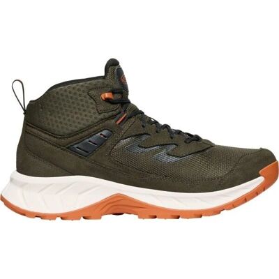 Keen HIGHTRAIL MID WP Bărbat noapte în pădure / flacără de aur - Încălțăminte de drumeție Keen HIGHTRAIL MID WP Bărbat noapte în pădure / flacără de aur - Încălțăminte de drumeție