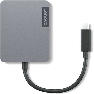 Lenovo GX91A34575 - Hub USB-C - 4 Ports - Gris Lenovo GX91A34575 - Hub USB-C - 4 Ports - Gris