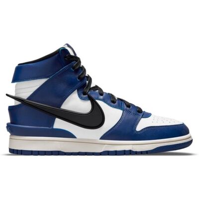 Nike CU7544400 Sneakers en cuir bleu royal - Chaussures de basketball - Publicité Nike CU7544400 Sneakers en cuir bleu royal - Chaussures de basketball - Publicité