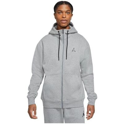 Nike Jordan DA9810091 Szara pełna zamek fleece hoodie - Bluzy Nike Jordan DA9810091 Szara pełna zamek fleece hoodie - Bluzy