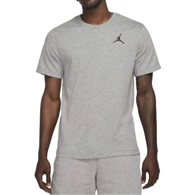 Szara Haftowana Koszulka Nike Jordan - Koszulka Szara Haftowana Koszulka Nike Jordan - Koszulka