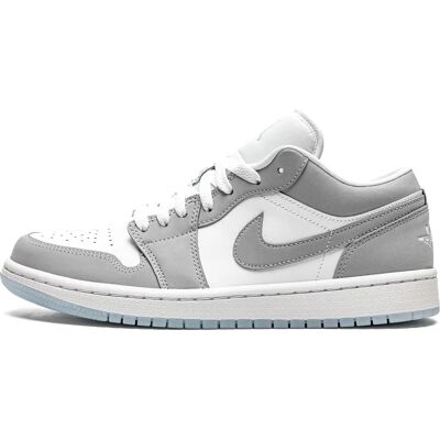 Nike Air Jordan 1 Low Λευκός Wolf Grey - Παπούτσια Nike Air Jordan 1 Low Λευκός Wolf Grey - Παπούτσια