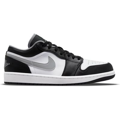 Nike Jordan 1 Low Negru Alb Gri - Adidași Nike Jordan 1 Low Negru Alb Gri - Adidași
