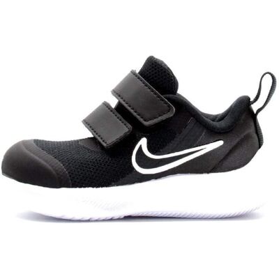 Nike Runner 3 Trainers Infant - Schwarz/Grau/Weiß - 6K Nike Runner 3 Trainers Infant - Schwarz/Grau/Weiß - 6K