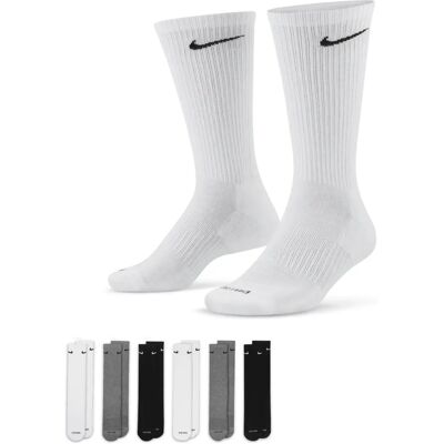 Sosete Nike Everyday Plus Cushion Crew 6-Pack multicolore F965 Sosete Nike Everyday Plus Cushion Crew 6-Pack multicolore F965