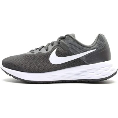 Nike Hommes Revolution 6 Chaussures de Running - Gris/Blanc/Fumée - 11.5 US - Publicité Nike Hommes Revolution 6 Chaussures de Running - Gris/Blanc/Fumée - 11.5 US - Publicité