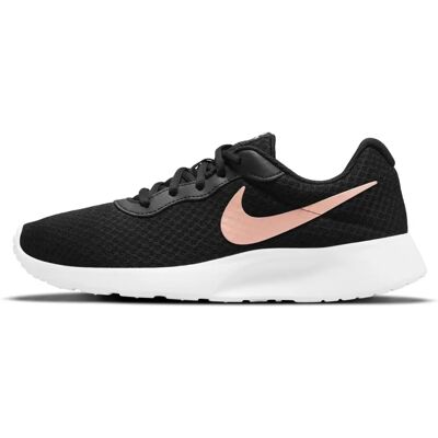 Nike Tanjun Kvinnor - Svart/Nästan Volt/Vit/Metallisk Röd Brons Nike Tanjun Kvinnor - Svart/Nästan Volt/Vit/Metallisk Röd Brons