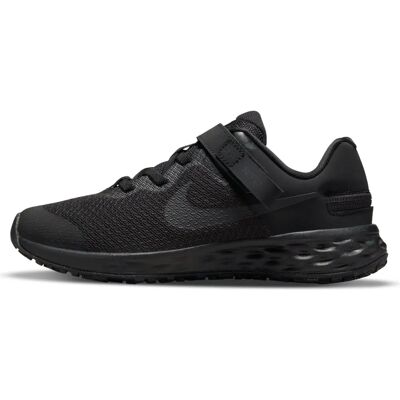 Nike Revolution 6 DD1114-001 Chaussures pour enfants noires - Course - Publicité Nike Revolution 6 DD1114-001 Chaussures pour enfants noires - Course - Publicité
