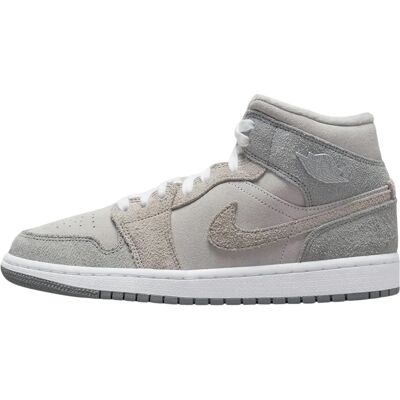 Nike Jordan 1 Mid Se Partikel Grå - Kvinde - Sneakers Nike Jordan 1 Mid Se Partikel Grå - Kvinde - Sneakers