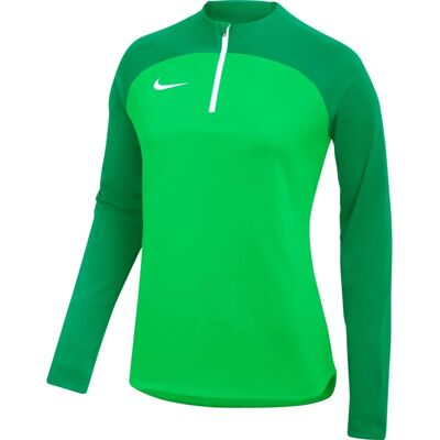 Camiseta de entrenamiento Nike verde - Ajuste ajustado 1/4 Zip para mujer Camiseta de entrenamiento Nike verde - Ajuste ajustado 1/4 Zip para mujer