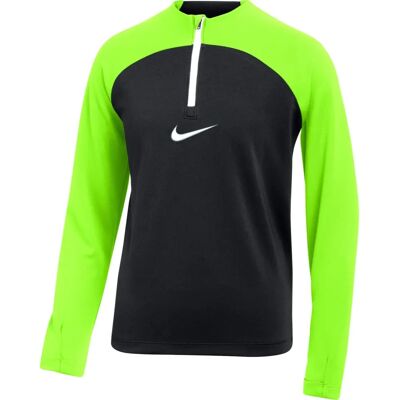 Top de entrenamiento Nike Academy Pro Niño negro y amarillo fluorescente - 1/4 Zip Top de entrenamiento Nike Academy Pro Niño negro y amarillo fluorescente - 1/4 Zip