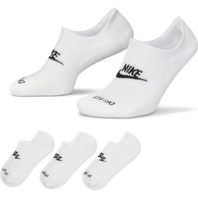 Nike Everyday Plus Μαξιλαρένιες Κάλτσες (DN3314) - λευκό/μαύρο Nike Everyday Plus Μαξιλαρένιες Κάλτσες (DN3314) - λευκό/μαύρο
