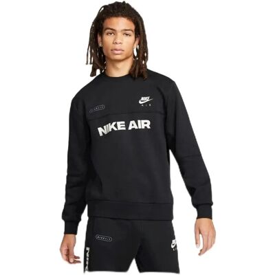 Nike Air Brushed-back XL Sweatshirt - Men's Black Sportswear Nike Air Brushed-back XL Sweatshirt - Men's Black Sportswear