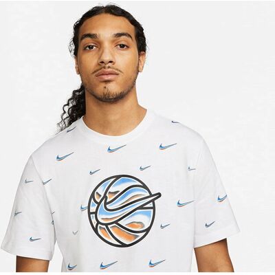 Tricou Nike Swoosh Ball - Bumbac, Croială lejeră, Tipărit Tricou Nike Swoosh Ball - Bumbac, Croială lejeră, Tipărit