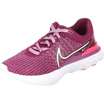 Nike Light Bordeaux/White React Infinity Run FK 3 - Zapatillas de correr Nike Light Bordeaux/White React Infinity Run FK 3 - Zapatillas de correr