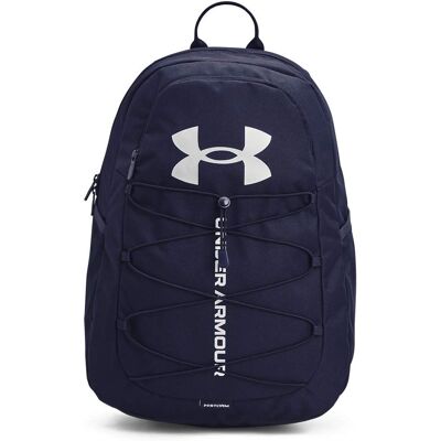 Under Armour UA Hustle Sport Plecak (1364181) - GRANATOWY/metalikowy srebrny Under Armour UA Hustle Sport Plecak (1364181) - GRANATOWY/metalikowy srebrny
