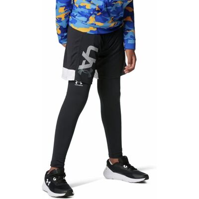 Under Armour Jongens ColdGear Legging - Jeugd Grootte - Zwart Under Armour Jongens ColdGear Legging - Jeugd Grootte - Zwart