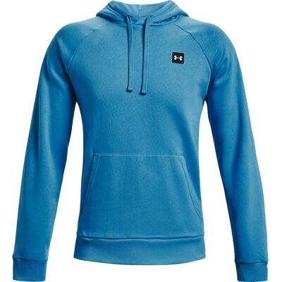 Under Armour - Rival Fleece Hoodie - Bleu - Hoodie - Publicité Under Armour - Rival Fleece Hoodie - Bleu - Hoodie - Publicité
