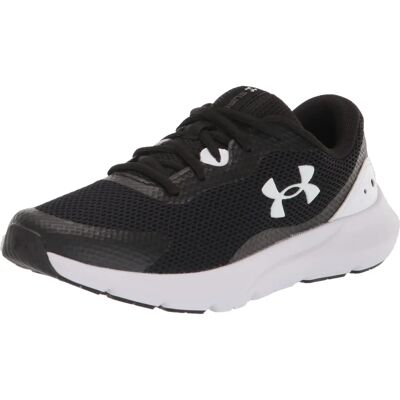 Under Armour Surge 3 Jungen Laufschuhe - Schwarz / Weiß - Sportschuh Under Armour Surge 3 Jungen Laufschuhe - Schwarz / Weiß - Sportschuh