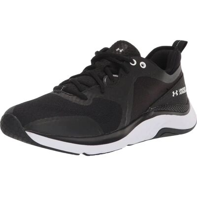 Chaussure de training Under Armour HOVR Omnia pour femme - Noir / Blanc - Chaussures d'entraînement - Publicité Chaussure de training Under Armour HOVR Omnia pour femme - Noir / Blanc - Chaussures d'entraînement - Publicité