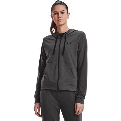 Sweat à capuche entièrement zippé Under Armour Rival Terry - Publicité Sweat à capuche entièrement zippé Under Armour Rival Terry - Publicité