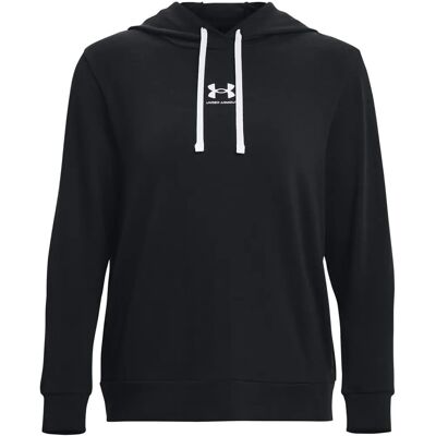 Under Armour Rival Terry Hoodie Negru / Alb M - Hanorace cu glugă Under Armour Rival Terry Hoodie Negru / Alb M - Hanorace cu glugă