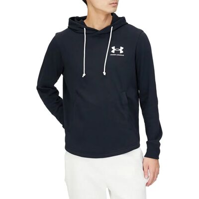 Bluza z kapturem Rival Terry Under Armour - Lekka, Odprowadzająca wilgoć, Czarny / Onyx Biały L - Bluza Bluza z kapturem Rival Terry Under Armour - Lekka, Odprowadzająca wilgoć, Czarny / Onyx Biały L - Bluza